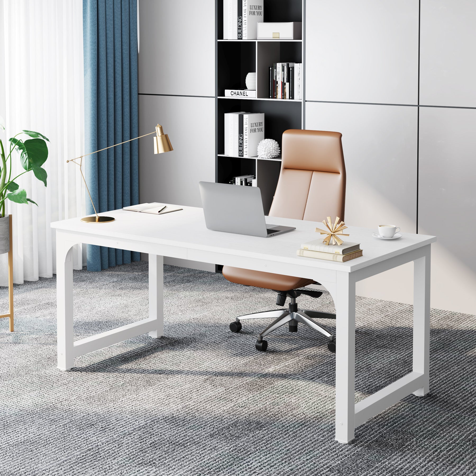 Simple Conference Table Computer Desk